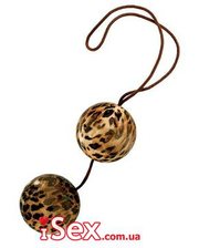 Вагинальные шарики  Леопардовые шарики Duotone Balls фото