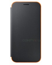 Samsung A520 - Neon Flip Cover Black