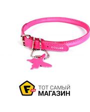  Glamour круглый для собак с длинной шерстью 0.6x20-25см, розовый (22407)