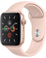 Apple Watch Series 5 44mm Gps Gold Aluminum Case with Pink Sand Sport Band (MWVE2)