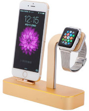 COTEetCI Base5 Dock Stand Gold (CS2095-CEG) for Apple iPhone and Apple Watch
