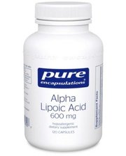 Pure Encapsulations Alpha Lipoic Acid 600 mg 120 caps Альфа-липоевая кислота