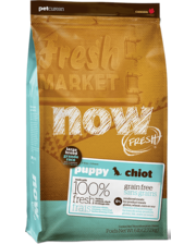 NOW Fresh Puppy Large Breed Recipe Grain Free Беззерновой для щенков крупных пород с индейкой, уткой и лососем 11.34 (202-1425)