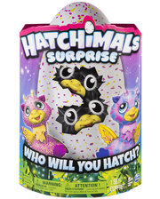 Hatchimals Spin Master Интерактивная игрушка Двойной сюрприз Жирафики (SM19110/6037097)