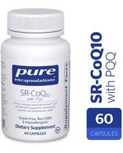 Pure Encapsulations SR-CoQ10 with Pqq 60 caps SR-Коэнзим Q10 c пирролохинолинхиноном