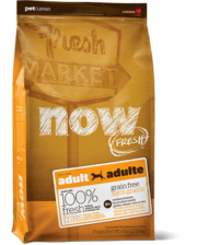NOW Fresh Adult Recipe Grain Free Беззерновой для взрослых собак с индейкой, уткой и лососем 11.34 кг (202-1125)