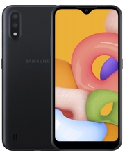 Samsung Galaxy A01 2/16GB Black SM-A015FZKDSEK UA-UCRF (Код товара:10279)