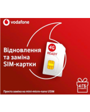 Vodafone Восстановление и замена sim-карты (Код товара:9495)