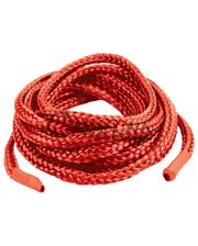Topco Sales Верёвка для бондажа Japanese Silk Love Rope красная 3 м