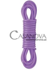 Pipedream Верёвка для бондажа Fantasy Bondage Rope фиолетовая 6 м