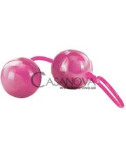 Seven Creations Вагинальные шарики Oscilating Duo Balls розовые