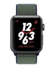 Apple WATCH NIKE+ SERIES 3 42MM SPACE GRAY ALUMINUM CASE WITH MIDNIGHT FOG NIKE SPORT LOOP (MQLH2)
