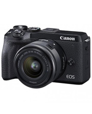 Canon EOS M6 MARK II EF-M15-45mm LENS AND EVF-DC2 VIEWFINDER