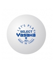 Мячи YASAKA Select 1 star 40+ пластиковые мячи (1шт.) фото