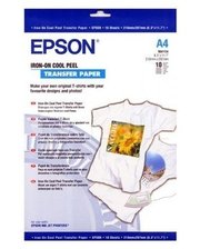 Epson A4 Iron-On Cool Peel Transfer Paper, 10л. C13S041154