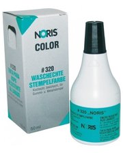NORIS-COLOR Штемпельная краска Noriz-Color, цвет: черный, объем: 50 мл. (320 черный)