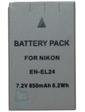 Nikon EN-EL24 Усиленный Аккумулятор 850mАh для фотокамер EN-EL24 (аналог), Li-ion.