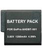 GoPro AHDBT-501 Усиленный Аккумулятор 1260mАh для видеокамер Hero 3+, Hero 3 (аналог), Li-ion.