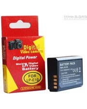 Аккумуляторы Canon LP-E10 Усиленный Аккумулятор 1200mАh для фотокамер LP-E10 (аналог), Li-ion. фото