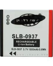 Аккумуляторы Samsung SLB-0937 Усиленный Аккумулятор 1500mАh для фотокамер SLB-0937 (аналог), Li-ion. фото