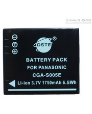 Аккумуляторы Panasonic CGA-S005 Усиленный Аккумулятор 1750mАh для фотокамер CGA-S005 (аналог), Li-ion. фото