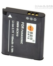 Аккумуляторы Panasonic DMW-BCN10E Усиленный Аккумулятор 1100mАh для фотокамер DMW-BCN10E (аналог), Li-ion. фото