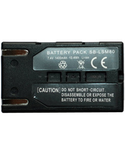 Аккумуляторы Samsung SB-LSM80 Аккумулятор 1400mAh для видеокамер SB-LSM80 (аналог), Li-ion. фото