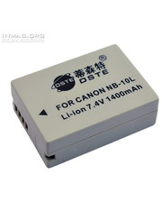 Аккумуляторы Canon NB-10L Усиленный Аккумулятор 920mАh для фотокамер NB-10L (аналог), Li-ion. фото