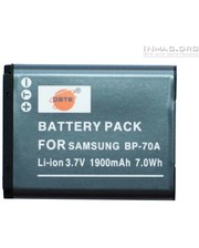 Аккумуляторы Samsung BP70A Усиленный Аккумулятор 1400mАh для фотокамер BP70A (аналог), Li-ion. фото
