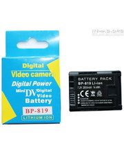 Аккумуляторы Canon BP-819 Аккумулятор 2400mАh повышенной ёмкости для видеокамер BP-819, Li-ion. фото
