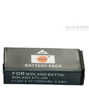 Аккумуляторы MIDLAND BATT9L Усиленный Аккумулятор 1300mАh для видеокамер , Li-ion. фото