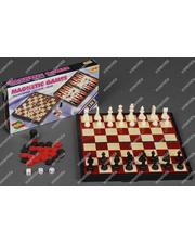  Магнитные шахматы в коробке 3 в 1
