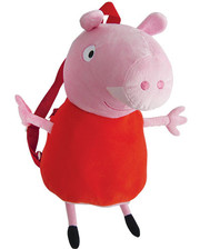 Мягкая игрушка Peppa Pig Рюкзак детский Пеппа (25103)