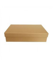  Подарочная коробка крафт 33х18х8 см
