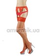 Softline Комплект Stockings красный: чулки + пояс (модель 5522)
