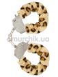 Joy Toy Наручники Furry Fun Cuffs, леопард