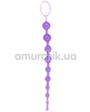 Анальні іграшки NMC Анальная цепочка Oriental Jelly Butt Beads фиолетовая фото