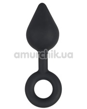 Анальные игрушки Orion Анальная пробка Black Velvets Plug Silicone, черная фото