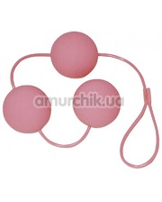Orion Вагинальные шарики Velvet Pink Balls розовые