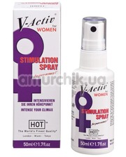Возбуждающие средства Hot Стимулирующий спрей V-Activ Stimulation Spray для женщин фото