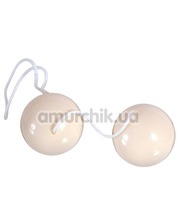 Distra Вагинальные шарики Oriental Duotone Balls белые