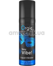  Возбуждающий гель с эффектом вибрации Sexy Vibe! Liquid Vibrator, 15 мл