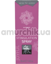Возбуждающие средства Hot Возбуждающий спрей для женщин Shiatsu Stimulation Spray Joyful Women, 30 мл фото