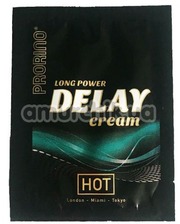 Кошти для продовження статевого акту Hot Крем-пролонгатор Prorino long power Delay cream, 3 мл фото