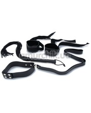 NMC Бондажный набор Ultimate Bondage Collar Whrist and Whip Kit