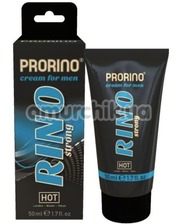 Возбуждающие средства Hot Крем для усиления эрекции Prorino Rino Strong Cream, 50 мл фото