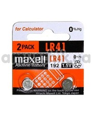 Батарейки и аккумуляторы Maxell Alkaline LR41 (AG3), 2 шт фото