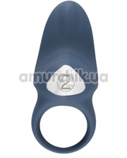 Насадки и кольца Orion Виброкольцо Vibrating Cock Ring, синее фото