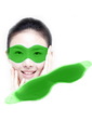  Гелевая маска для расслабления, снятия усталости глаз, зеленая