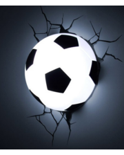  Светильник Футбольный мяч 3D в стене - 3D Light Fx Deco Lights - Soccer - Football Led Light